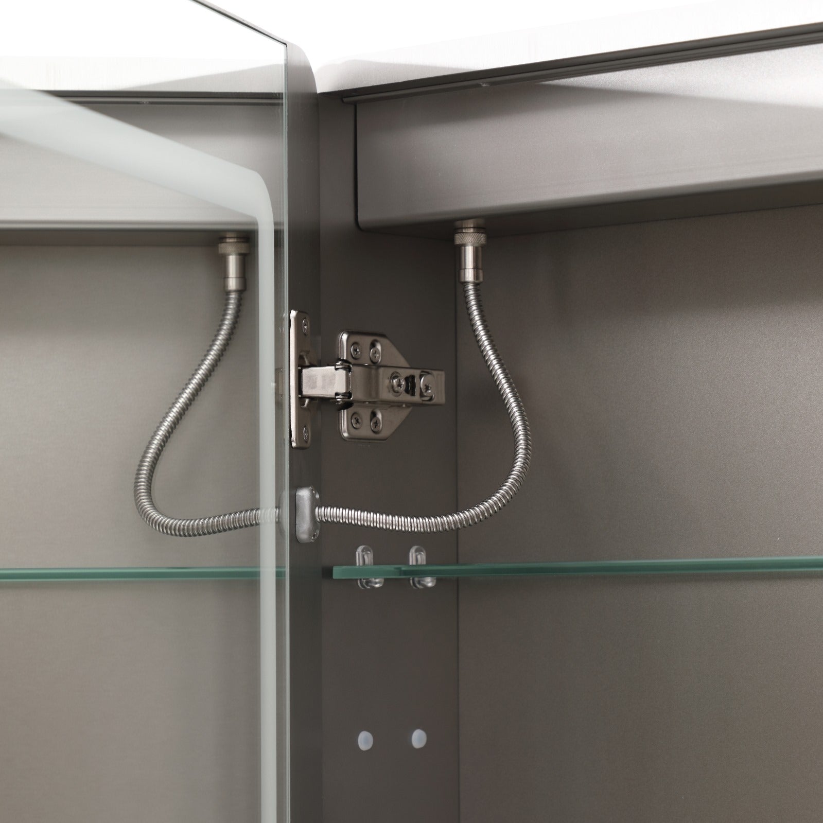 Dulap Baie Cu Oglinda LED Touch si Dezaburire 50x70cm