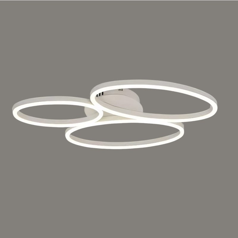 Lustra LED Aplicata DIVI White Echivalent 430W Telecomanda