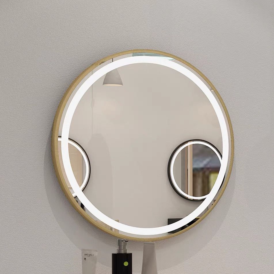 Oglinda LED Rotunda ⌀60cm Touch si 3 Lumini