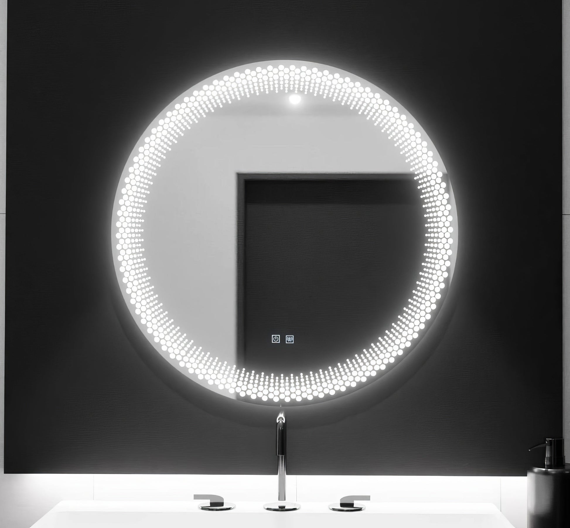 Oglinda LED Premium LUMI cu Senzor 3 Functii Dezaburire