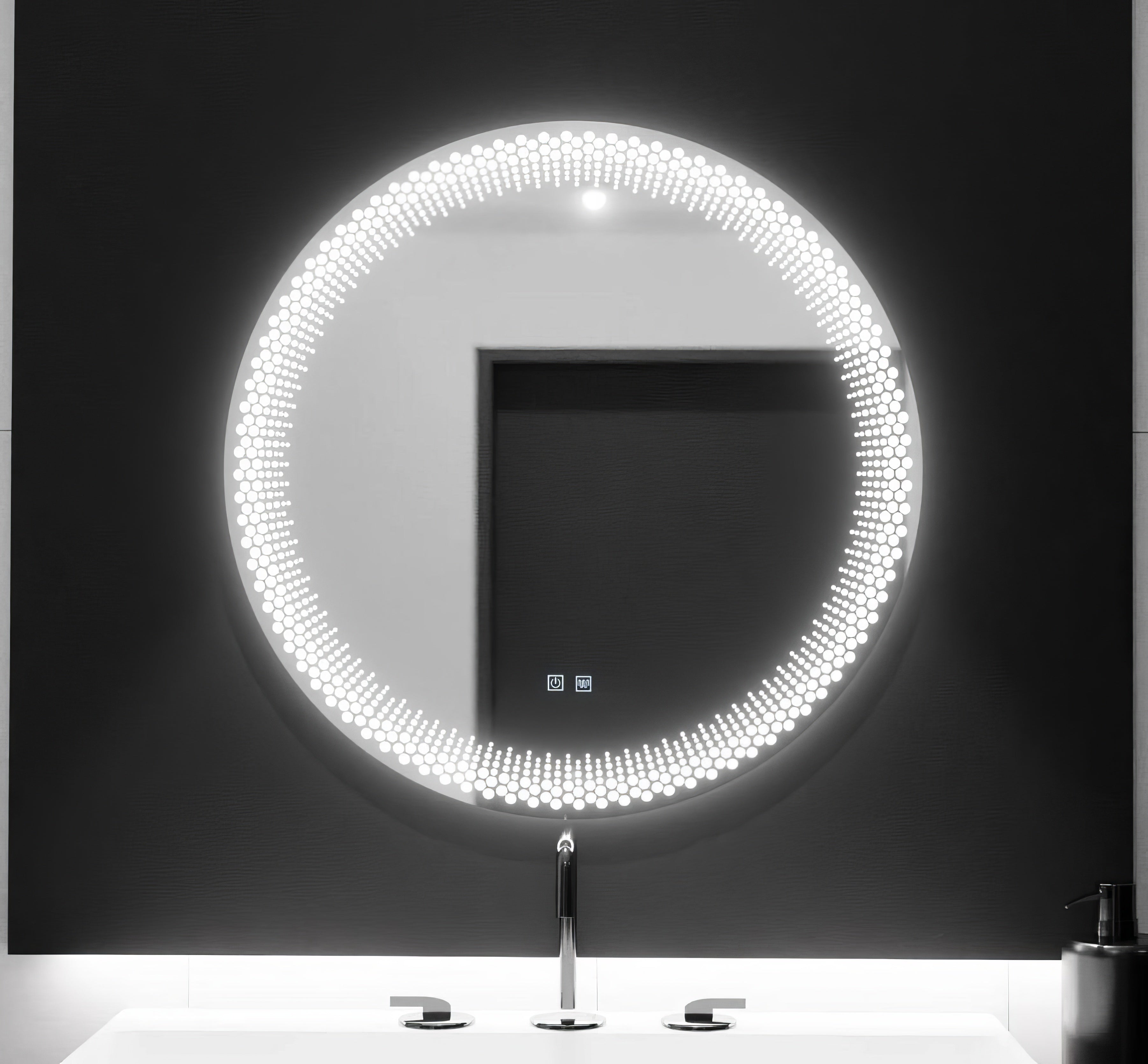 Oglinda LED Premium LUMI cu Senzor 3 Functii Dezaburire