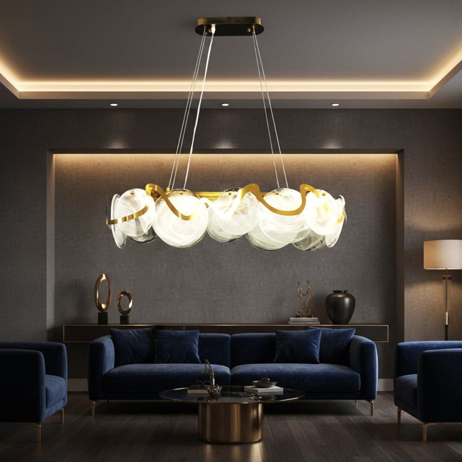 Candelabru MESO Gold 80x30CM