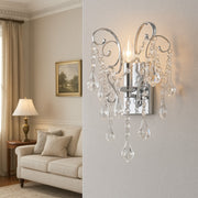 Aplica Perete Cristal MONACO Silver