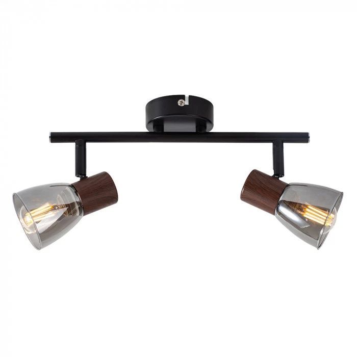 Lustra ZEDY Black cu 2 Spoturi