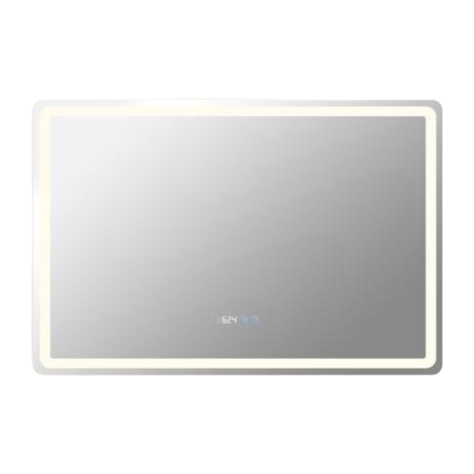 Oglinda LED FRAMELESS 120x80CM, 3 Lumini, Dezaburire, Afisaj Timp si Temperatura, Dimabila OD058-100