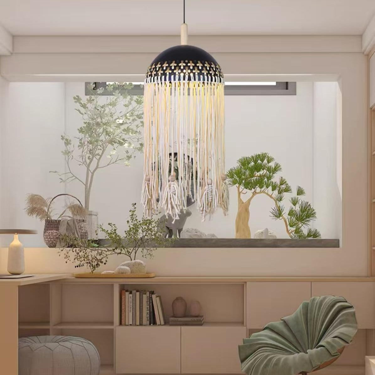 Pendul BOHO Black 35CM