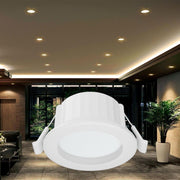 Spot LED 9W Incastrabil CCT cu 3 Lumini Rotund Alb pentru Exterior IP54