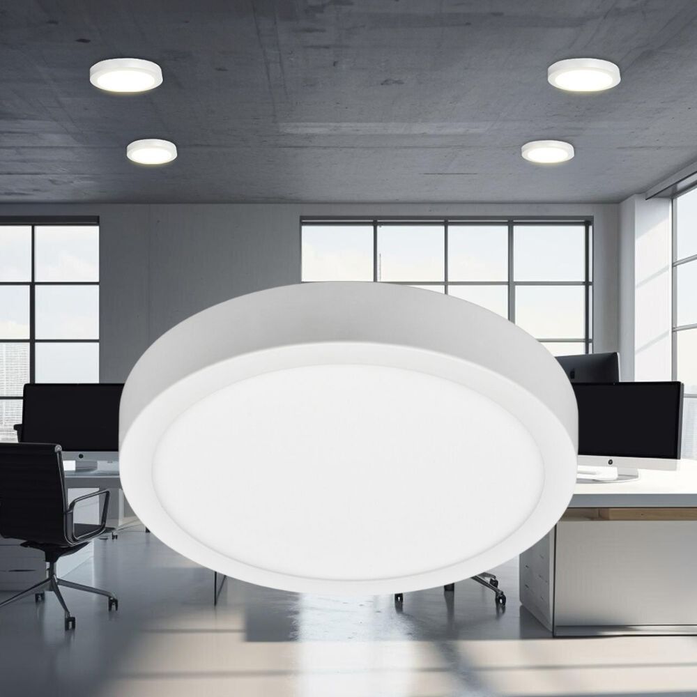 Spot LED 24W Rotund Alb / ⌀300mm / Aplicat IP40