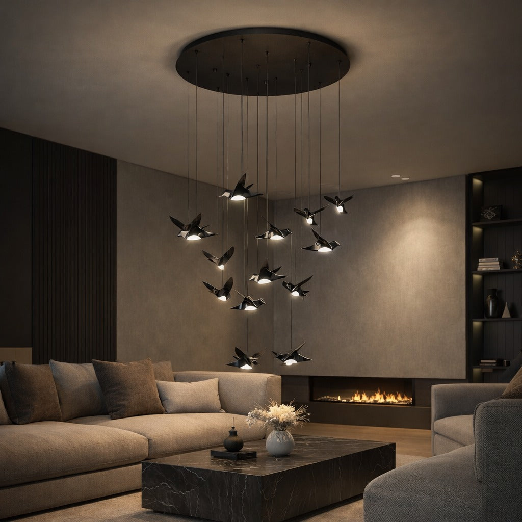 Lustra LED Suspendata Luxury PARATEBUENO Echivalent 600W