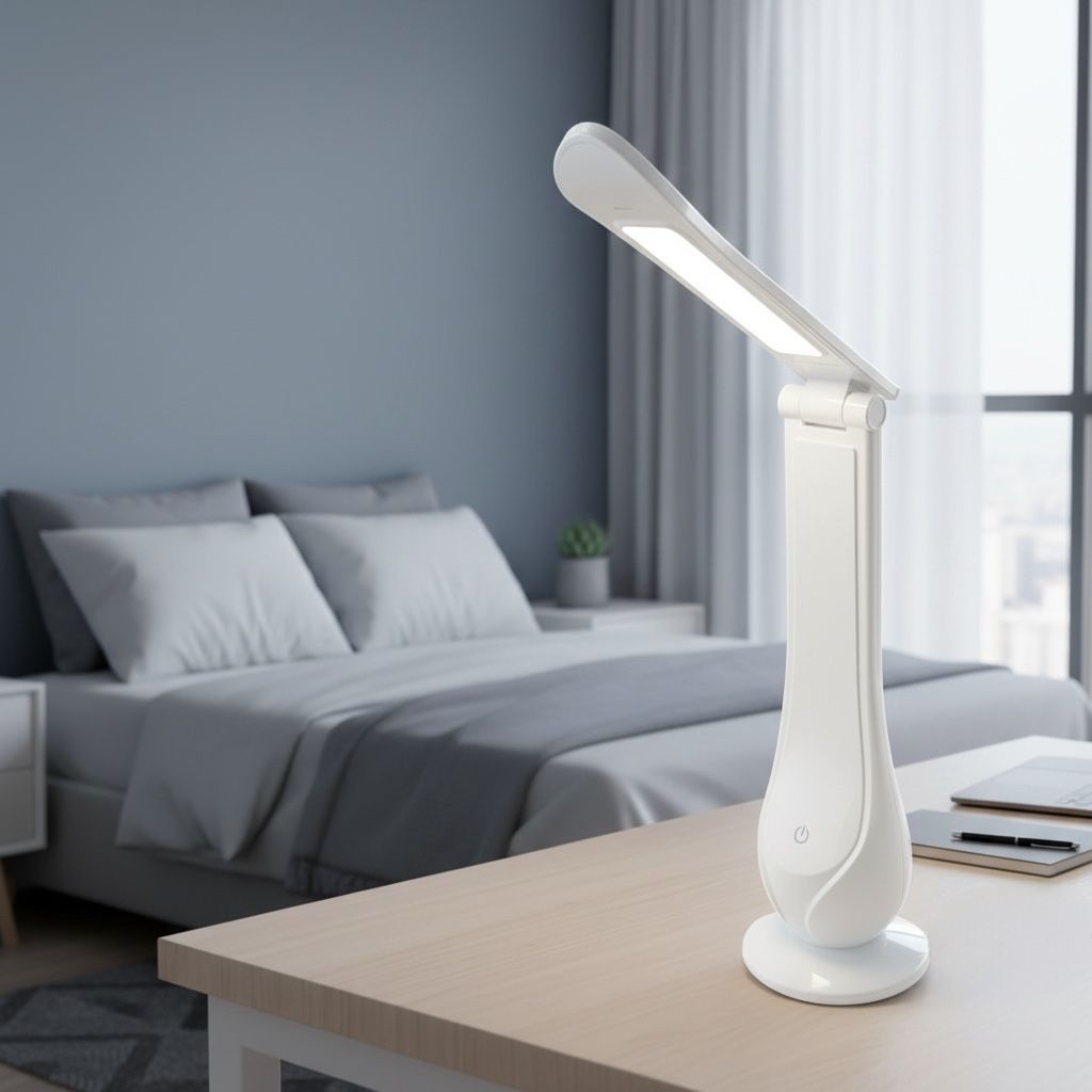 Lampa LED Birou Lilly White Premium Reglabila