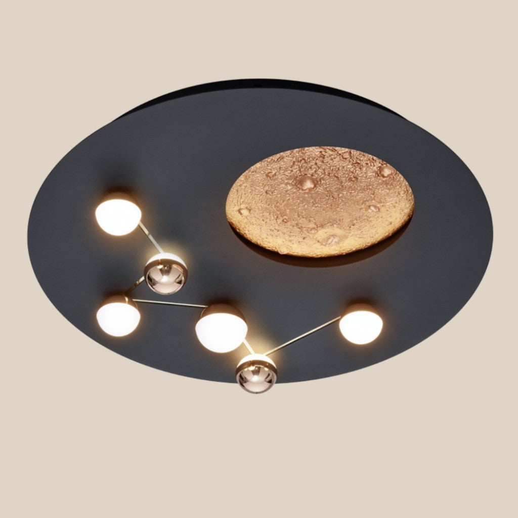 Lustra LED 42W Zodiac Black Premium 5100 Lumeni