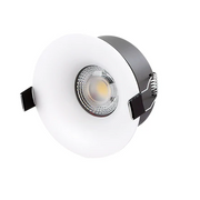 Spot COB LED 7W Rotund Alb / ⌀65mm / Incastrabil / Lumina Neutra
