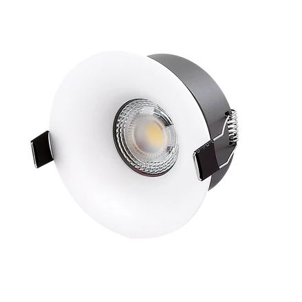 Spot COB LED 12W Rotund Alb / ⌀78mm / Incastrabil / Lumina Calda