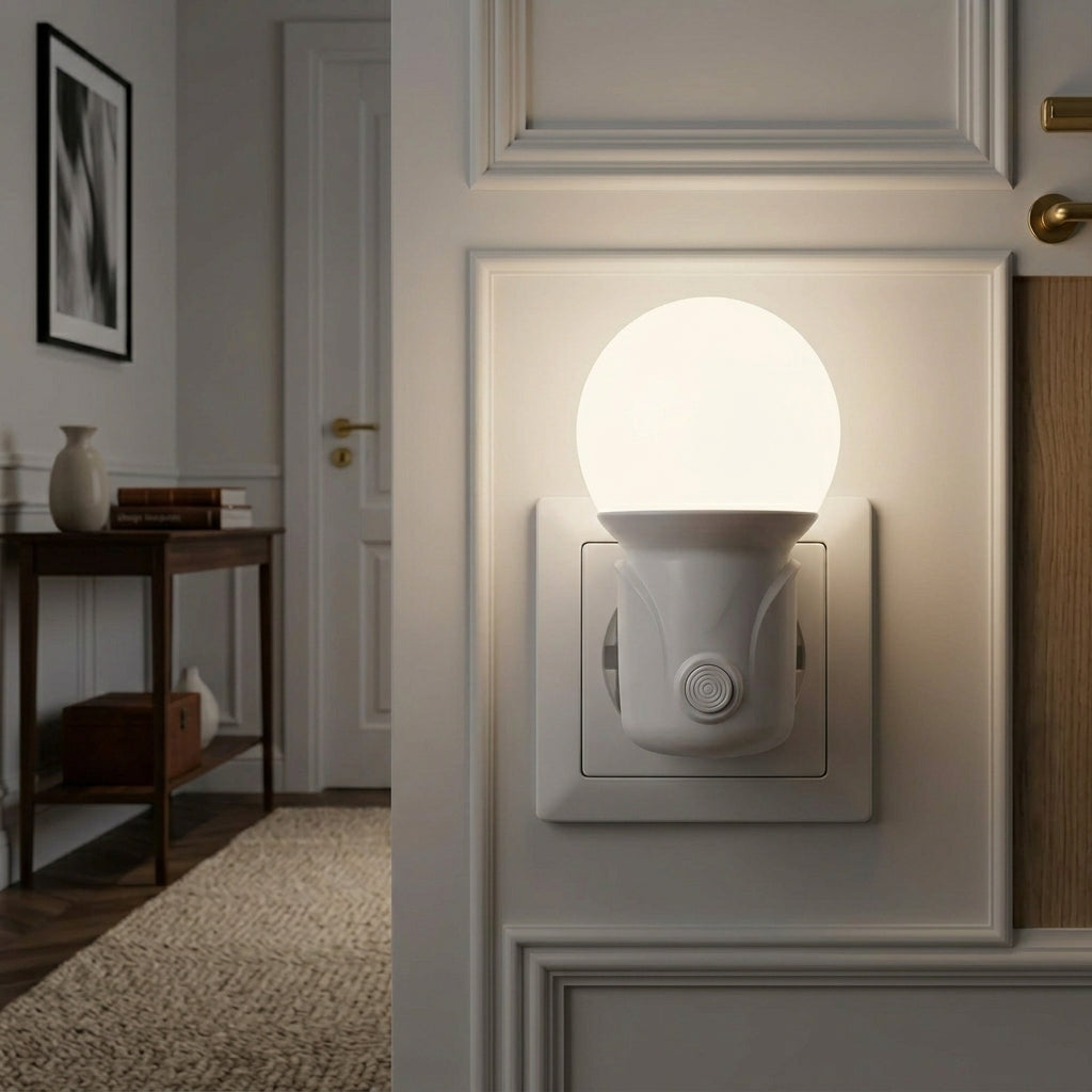 Lampa de Veghe LED BULB Alba 1W IP20