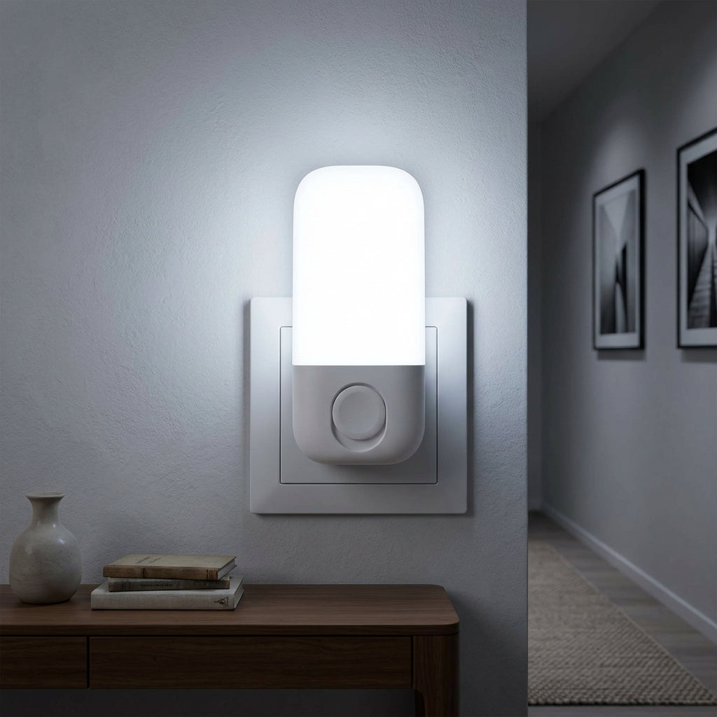 Lampa de Veghe LED Ladys Alba 1W Lumina Rece 6000K