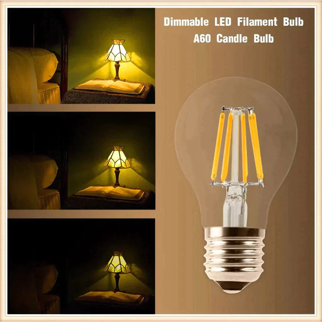 Bec LED E27 14W Filament A70