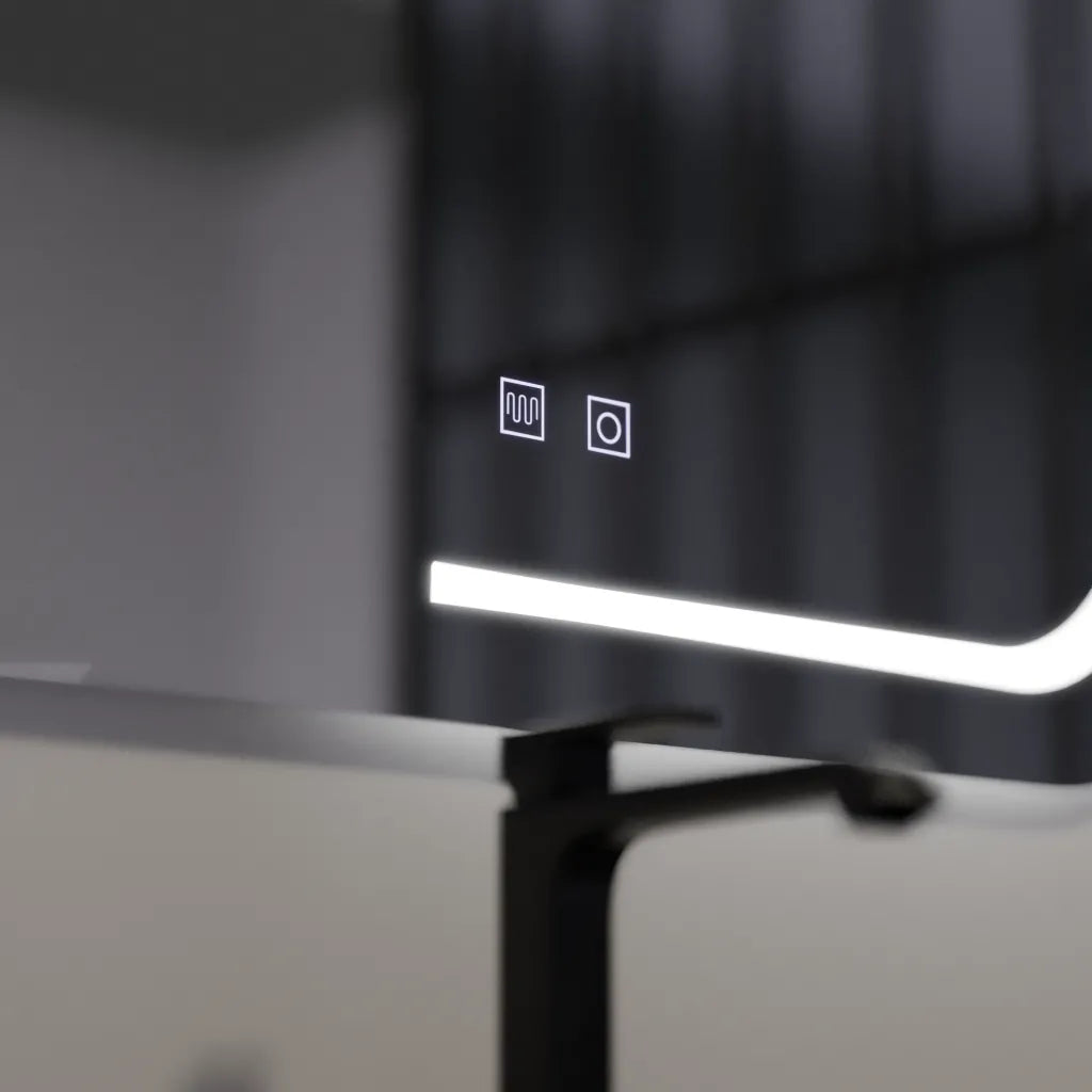 Oglinda LED Zaur 80x60cm, Lumina Rece si Dezaburire