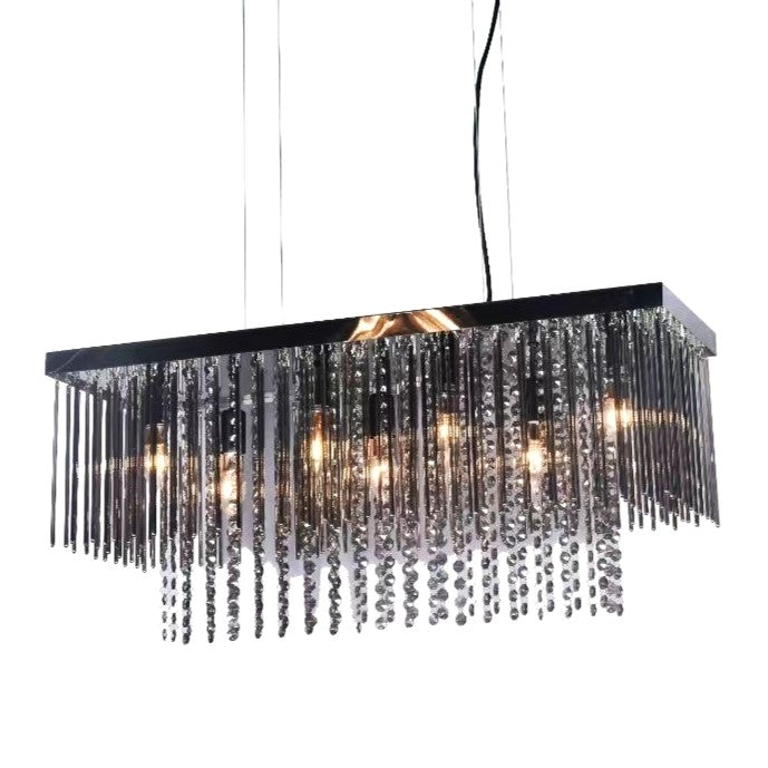 Candelabru Cristal Luxury Black Beauty 75x25cm