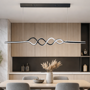 Lustra LED Suspendata Ancona Black Premium Echivalent 200W