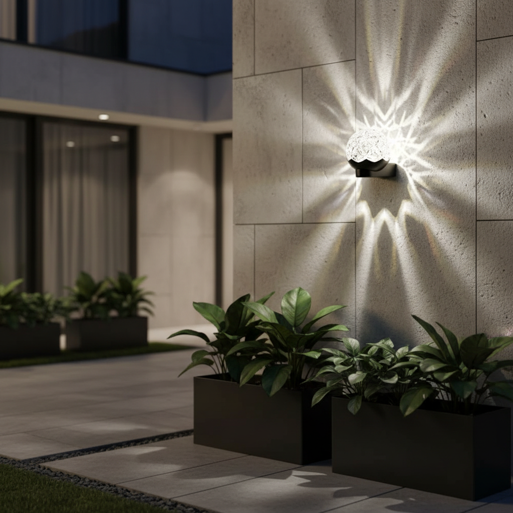 Aplica LED 10W FROSTVALE Exterior Black