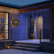 Instalatie LED Perdea Everblue 2.5x3m Lumina Albastra 720 LED-uri IP44