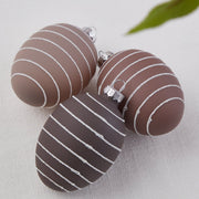 Set 6 Globuri Decorative Fintry Taupe & Beige & Cream