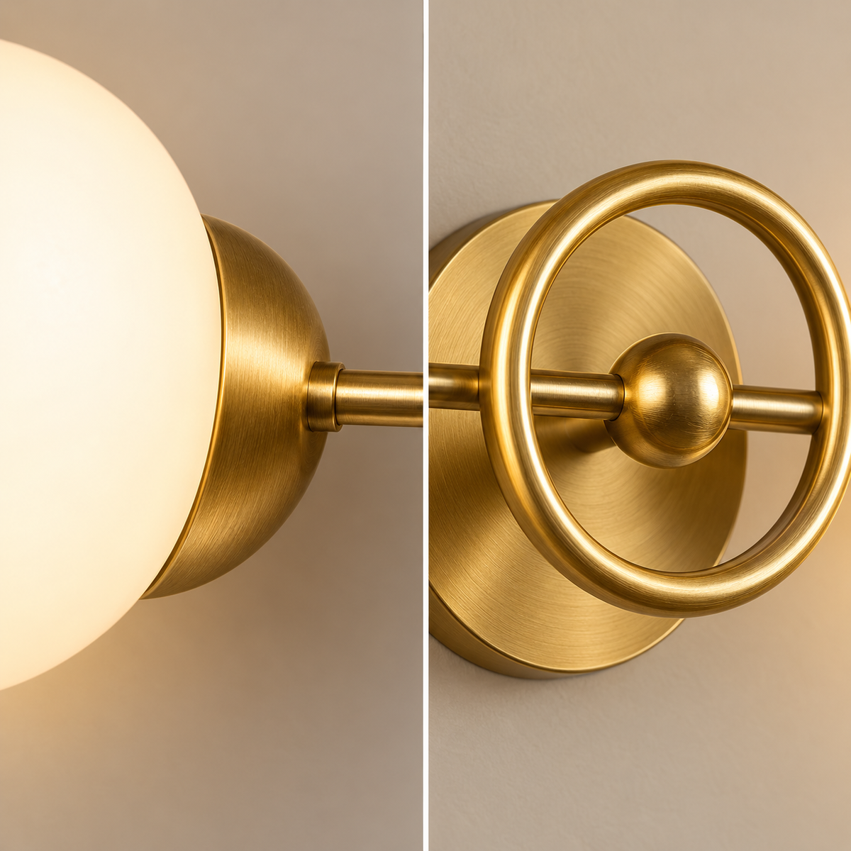 Lustra Abajur Aplicata Hicaro Gold 2xE27