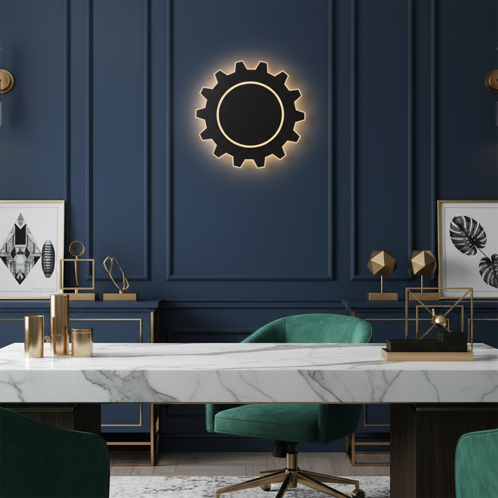 Aplica LED 8w RUVIN Black Echivalent 80W