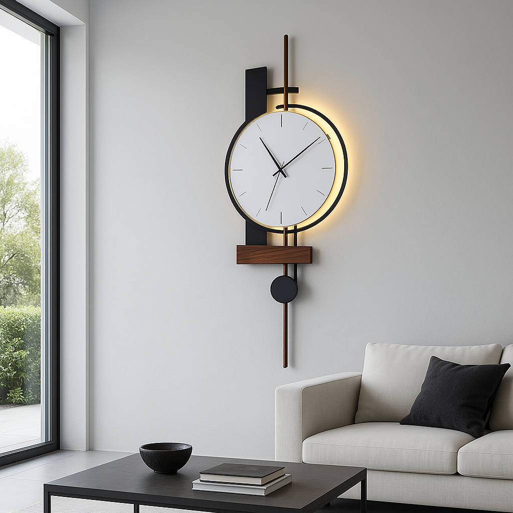 Aplica LED cu Ceas Chronos Point AL260-1