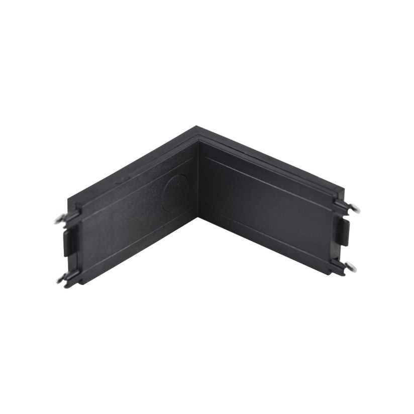 Conector Tavan-Perete Negru Sina Magnetica Urban Track Aplicata Slim