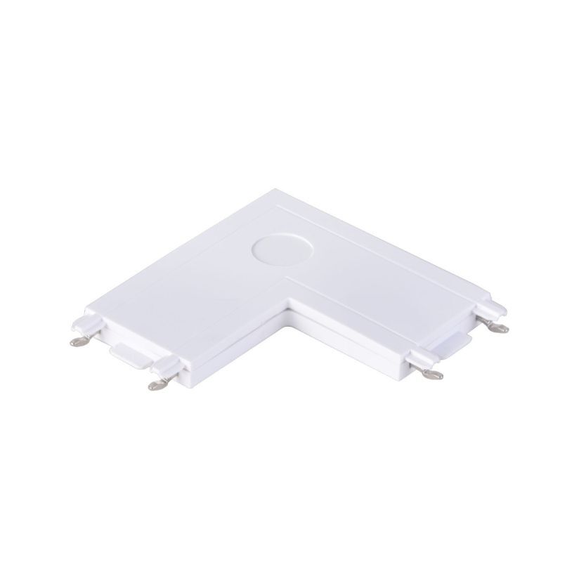 Conector 90° Alb Sina Magnetica Urban Track Aplicata Slim