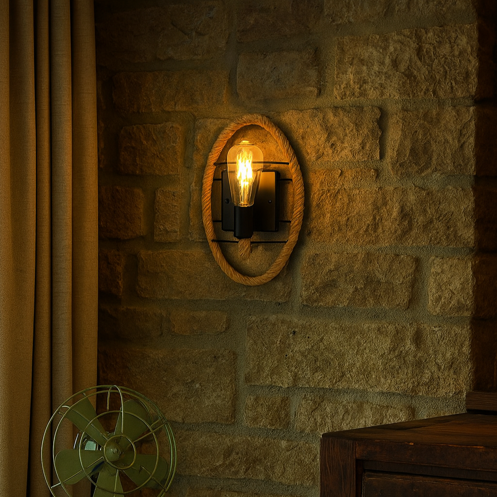 Aplica Perete Deyra Rope 1xE27