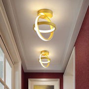 Lustra LED INFINITY RINGS Gold Echivalent 200W