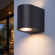 Aplica IP44 Dulie 1xGU10 Black 8.1CM