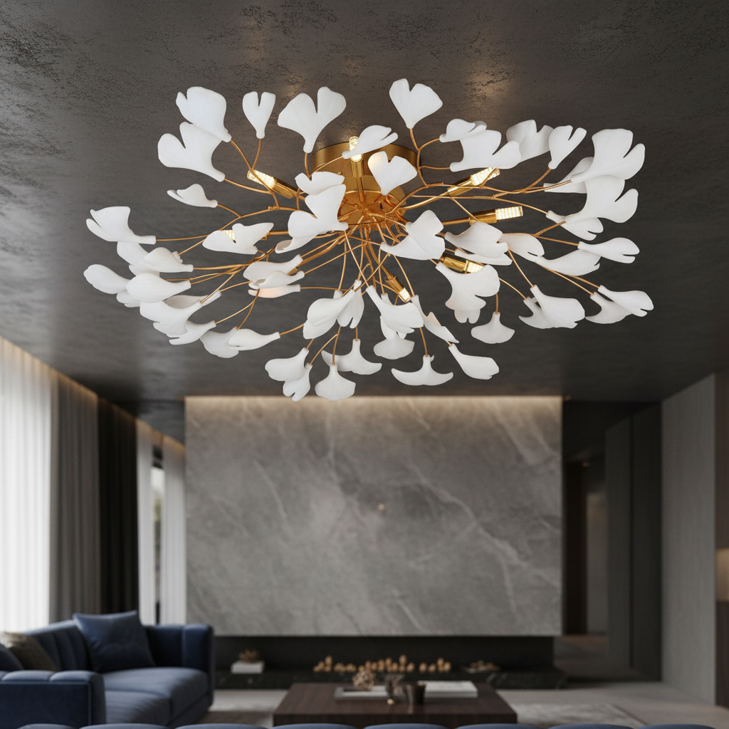 Lustra Aplicata LUXURY Golden VALERY 80CM