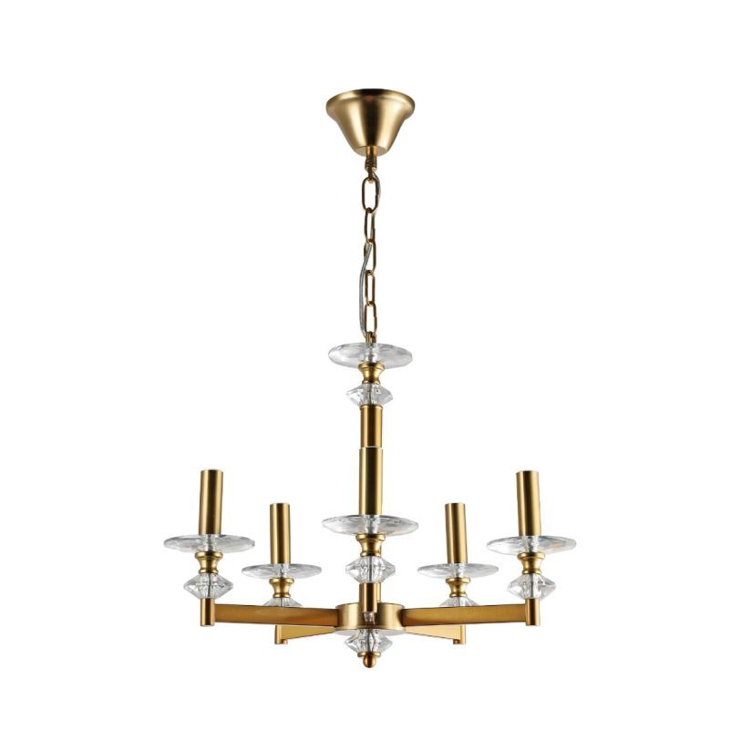 Candelabru 5xE14 ANGELYC SUBLIME Gold 48CM