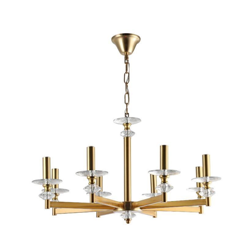 Candelabru 8xE14 ANGELYC SUBLIME Gold 68CM