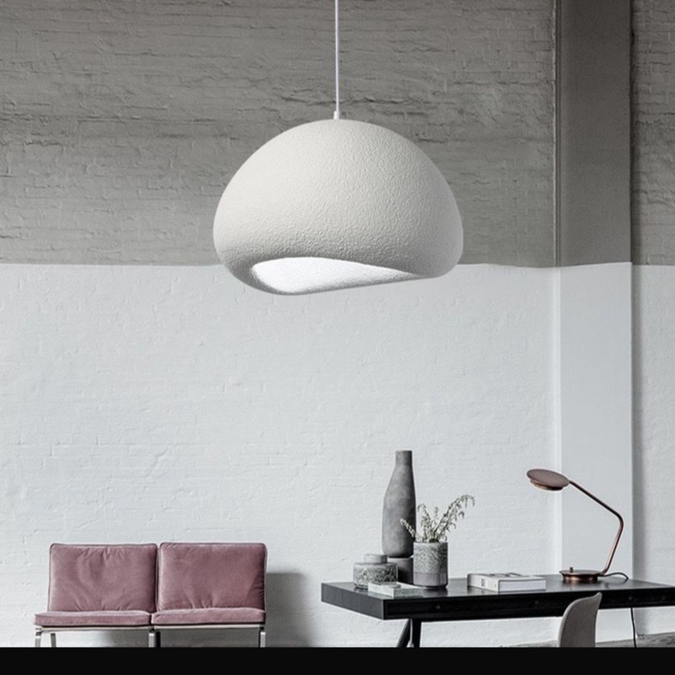 Pendul COLOSSUS Rotund Alb 50cm