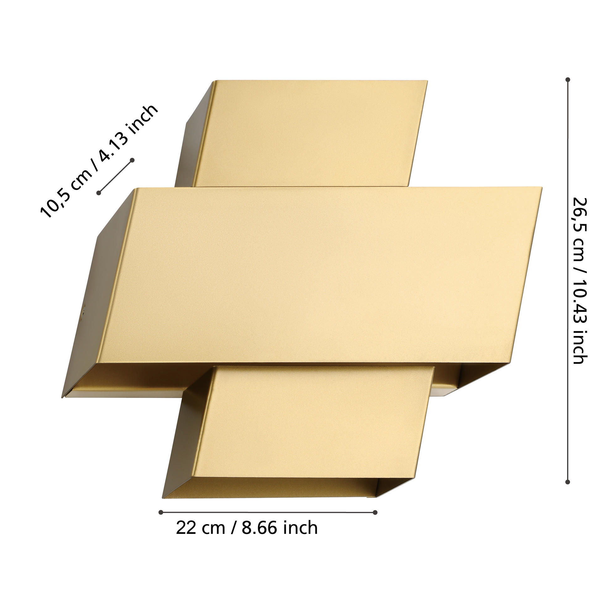 Aplica Moderna TIMPAROSSA Gold