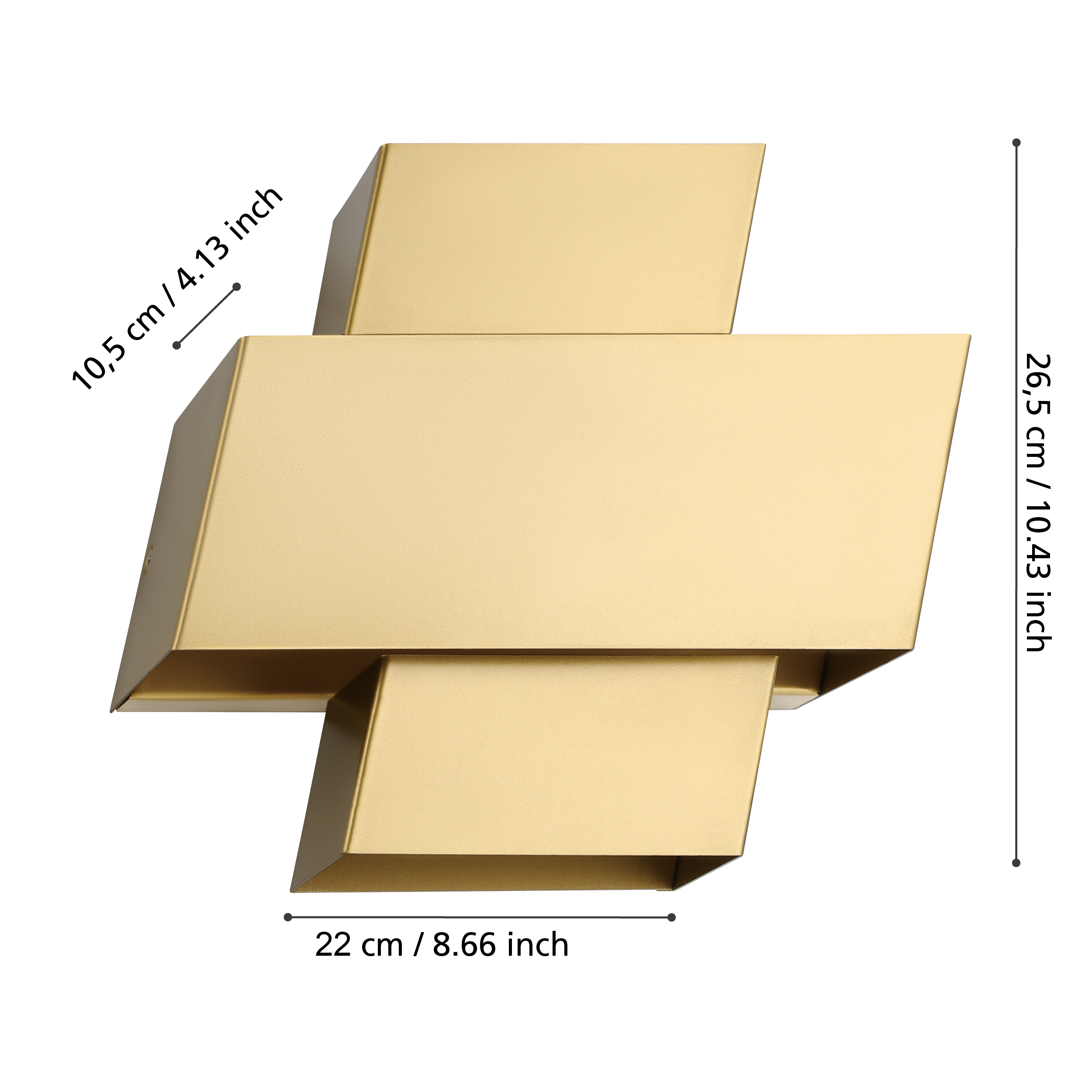 Aplica Moderna TIMPAROSSA Gold