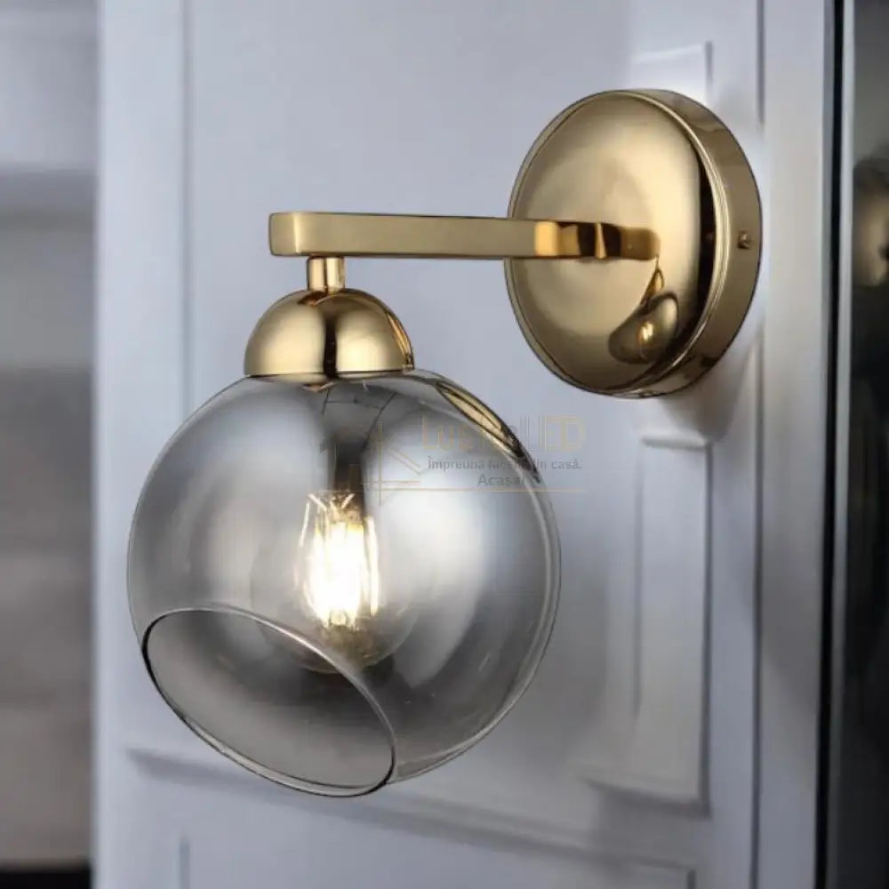 Aplica Abajur Fumuriu 1Xe27 Mx401-1B Wall Light Fixtures