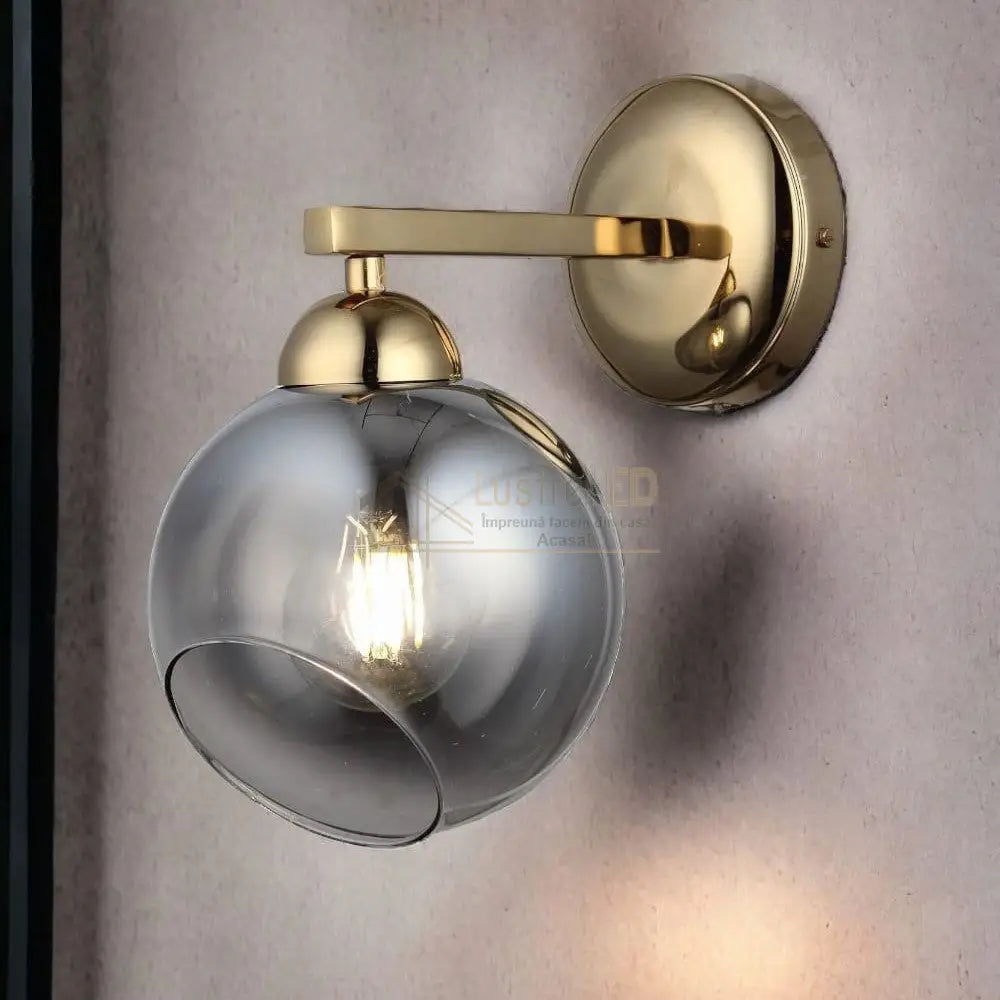 Aplica Abajur Fumuriu 1Xe27 Mx401-1B Wall Light Fixtures