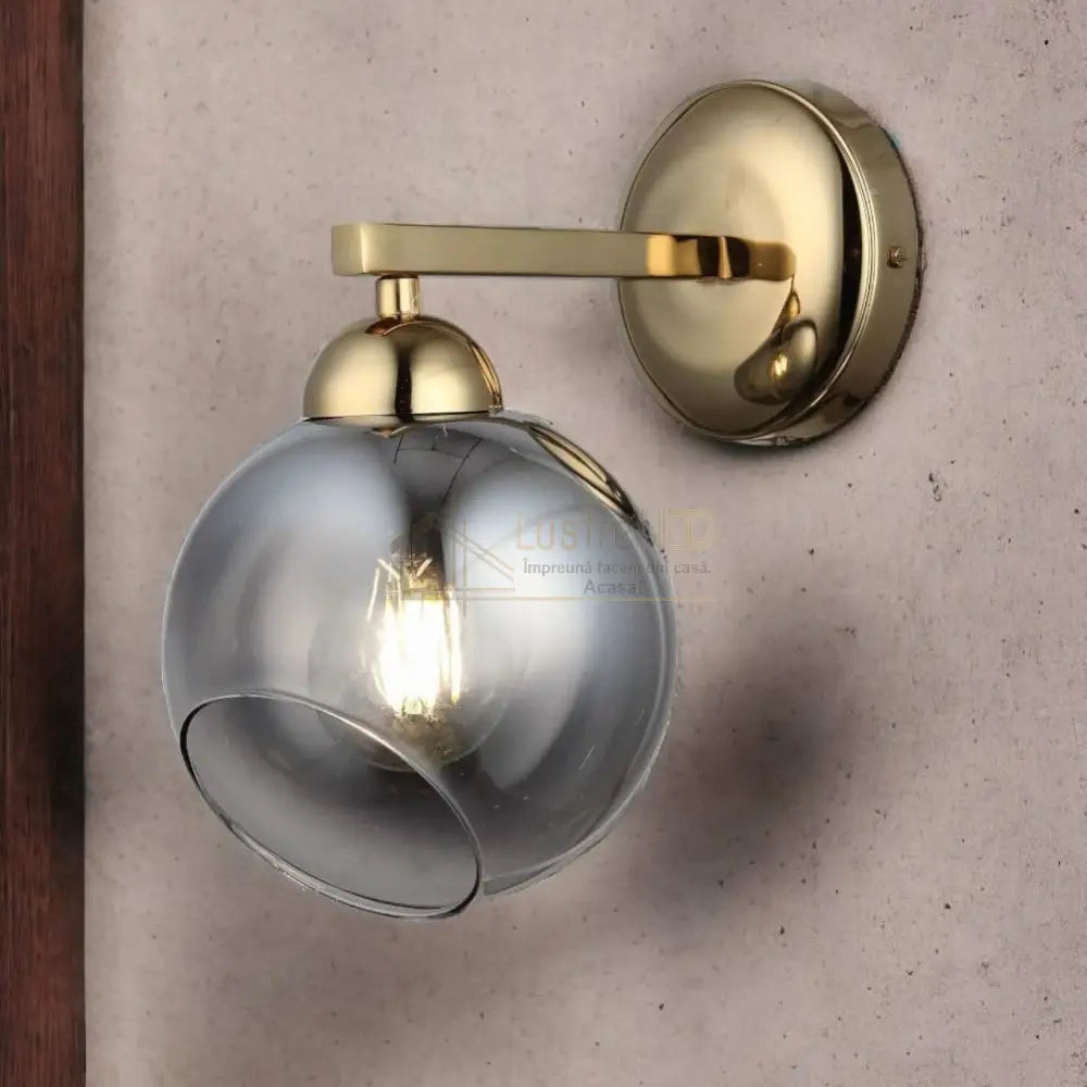 Aplica Abajur Fumuriu 1Xe27 Mx401-1B Wall Light Fixtures