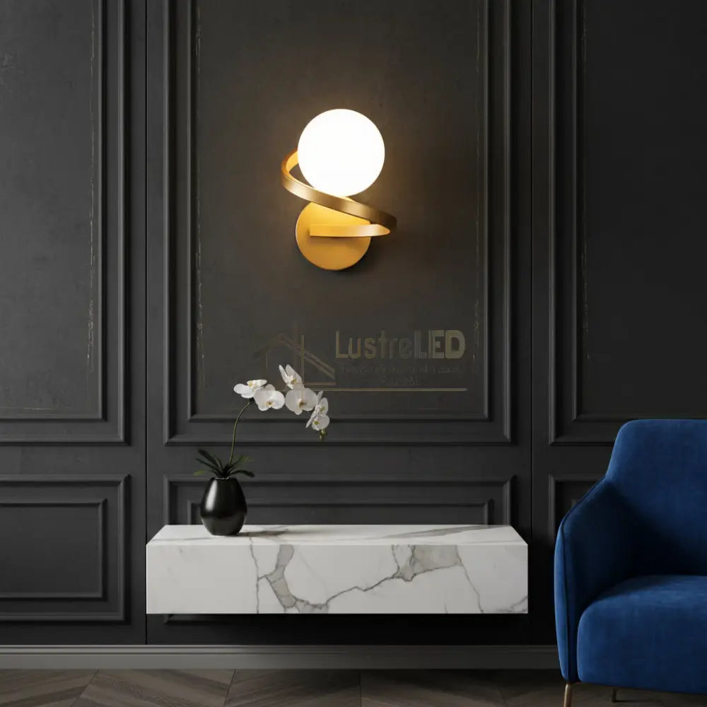 Aplica Abajur LINO 1xE27 Gold AURIE Wall Light Fixtures