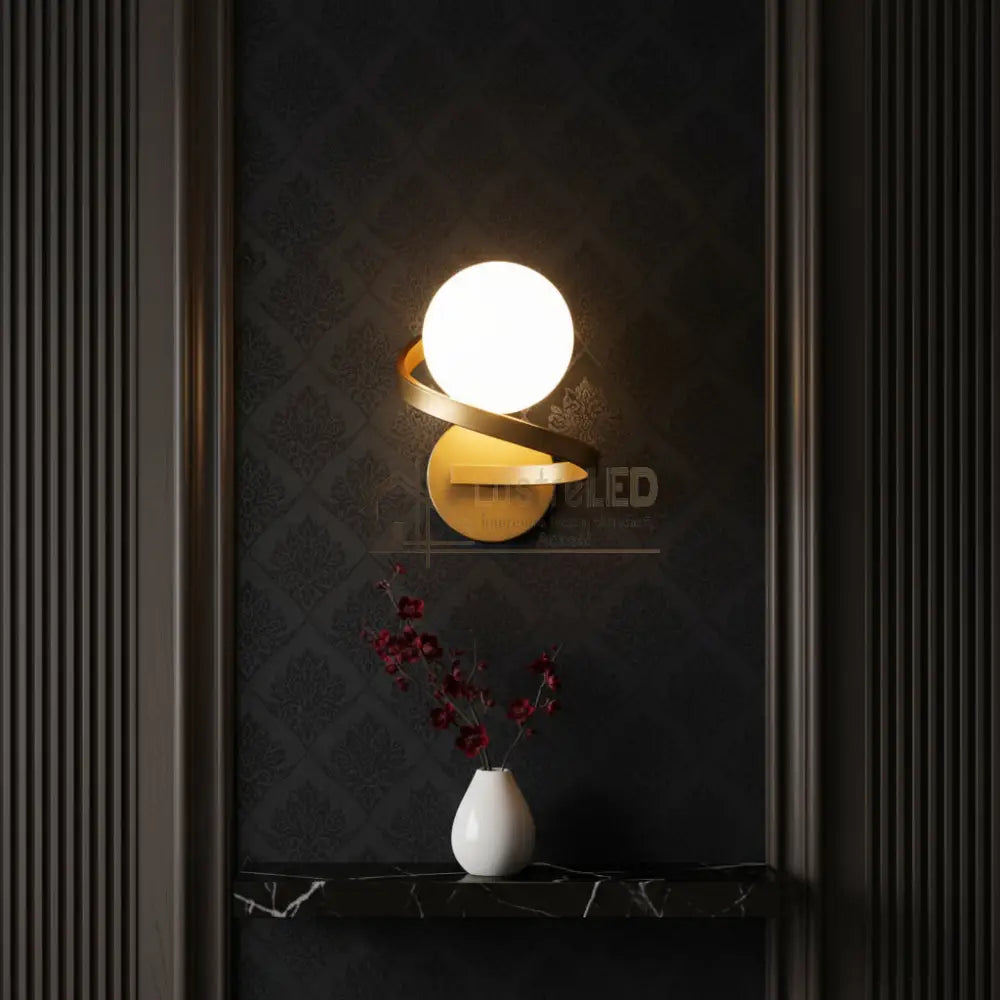 Aplica Abajur LINO 1xE27 Gold AURIE Wall Light Fixtures