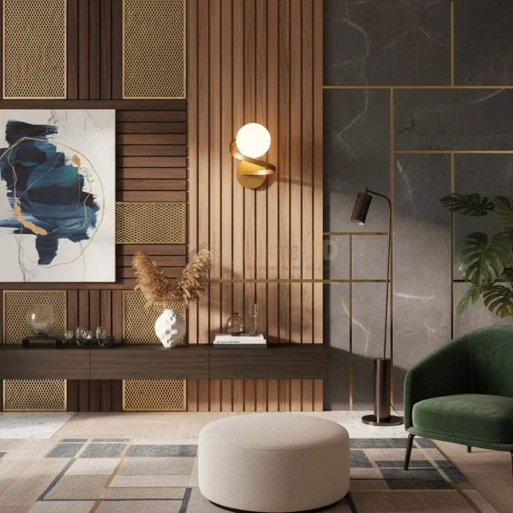 Aplica Abajur LINO 1xE27 Gold AURIE Wall Light Fixtures