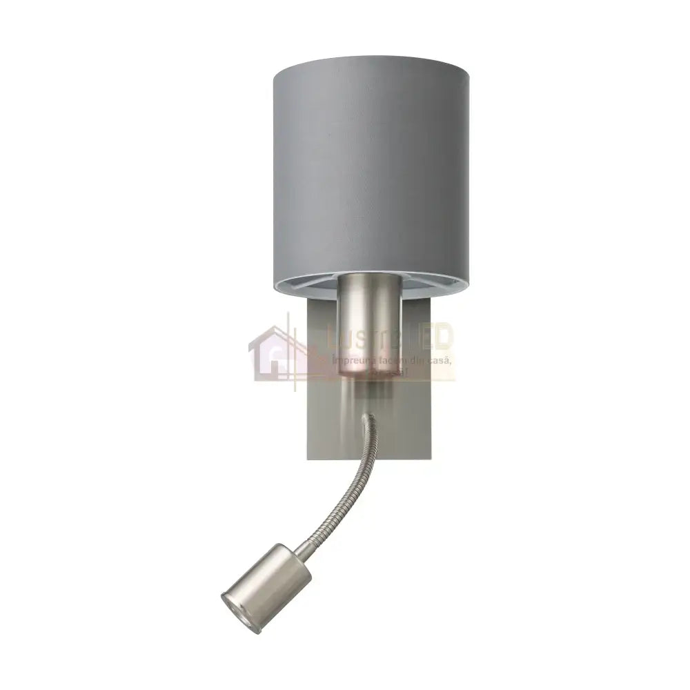 Aplica 1x40W + 1x3,8W PASTERI EGLO 96481 APLICA / ARGINTIE led ceiling light
