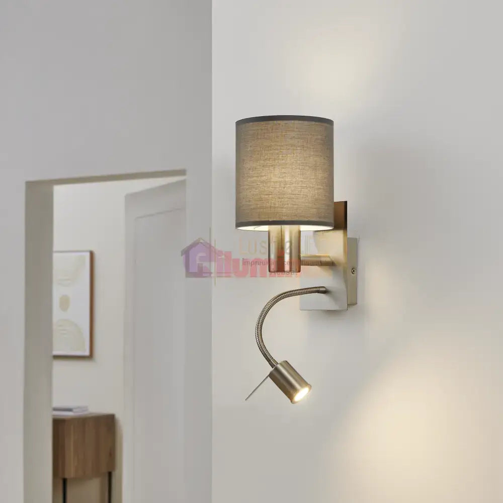 Aplica 1x40W + 1x3,8W PASTERI EGLO 96481 lustreled.ro