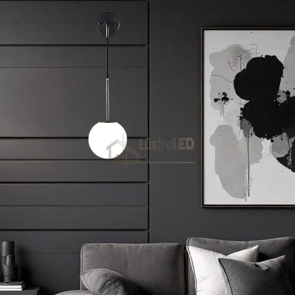 Aplica Ajustabila Nordic Style Black Abajur Mat NEAGRA / ABAJUR Wall Light Fixtures