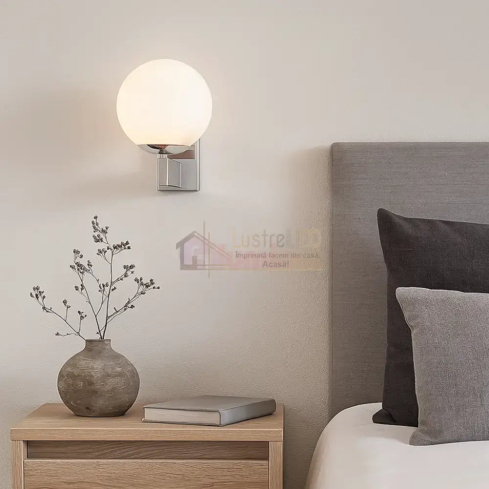 Aplica 1xG9 NINA EGLO Globe 31017 CHROME / ABAJUR / APLICA PERETE Wall Light Fixtures